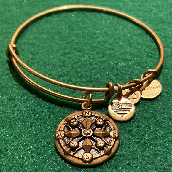 Alex and Ani Compass Charm Bracelet - Picture 2 of 4